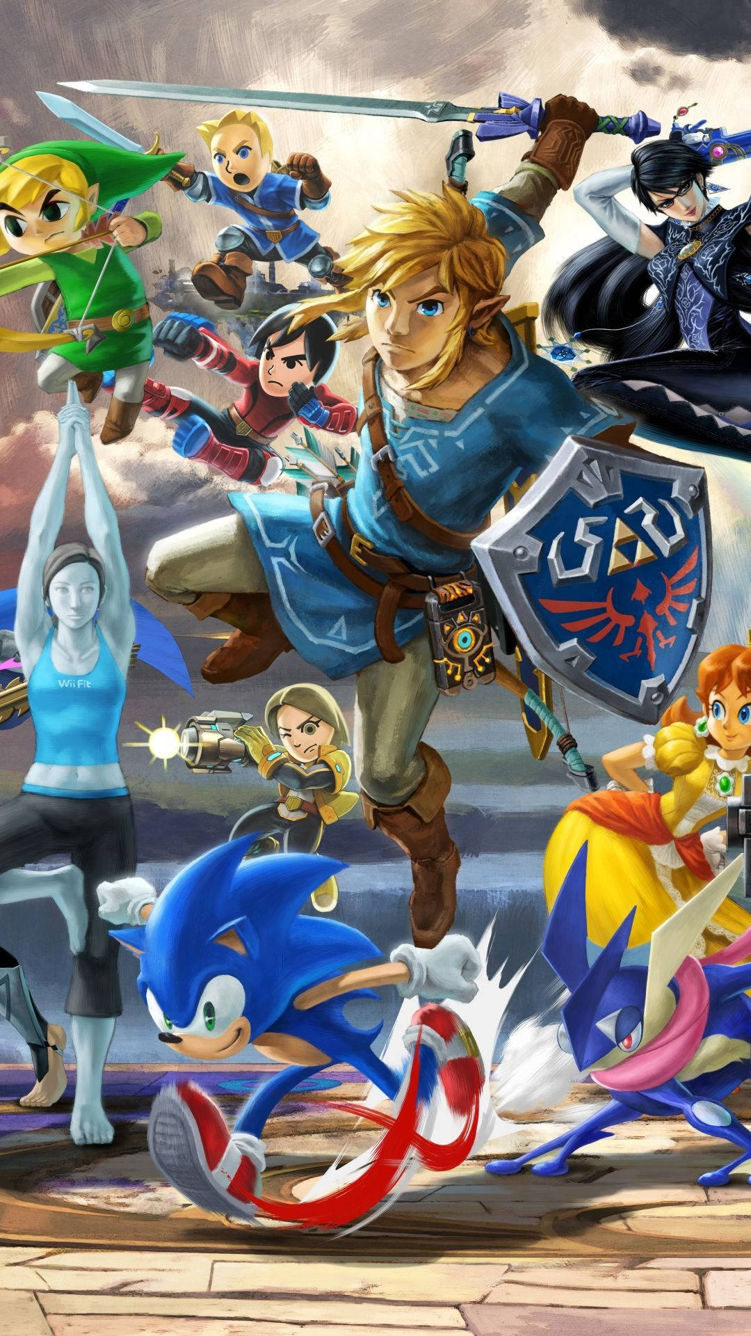 Super Smash Bros Ultimate Heroes Attack Background