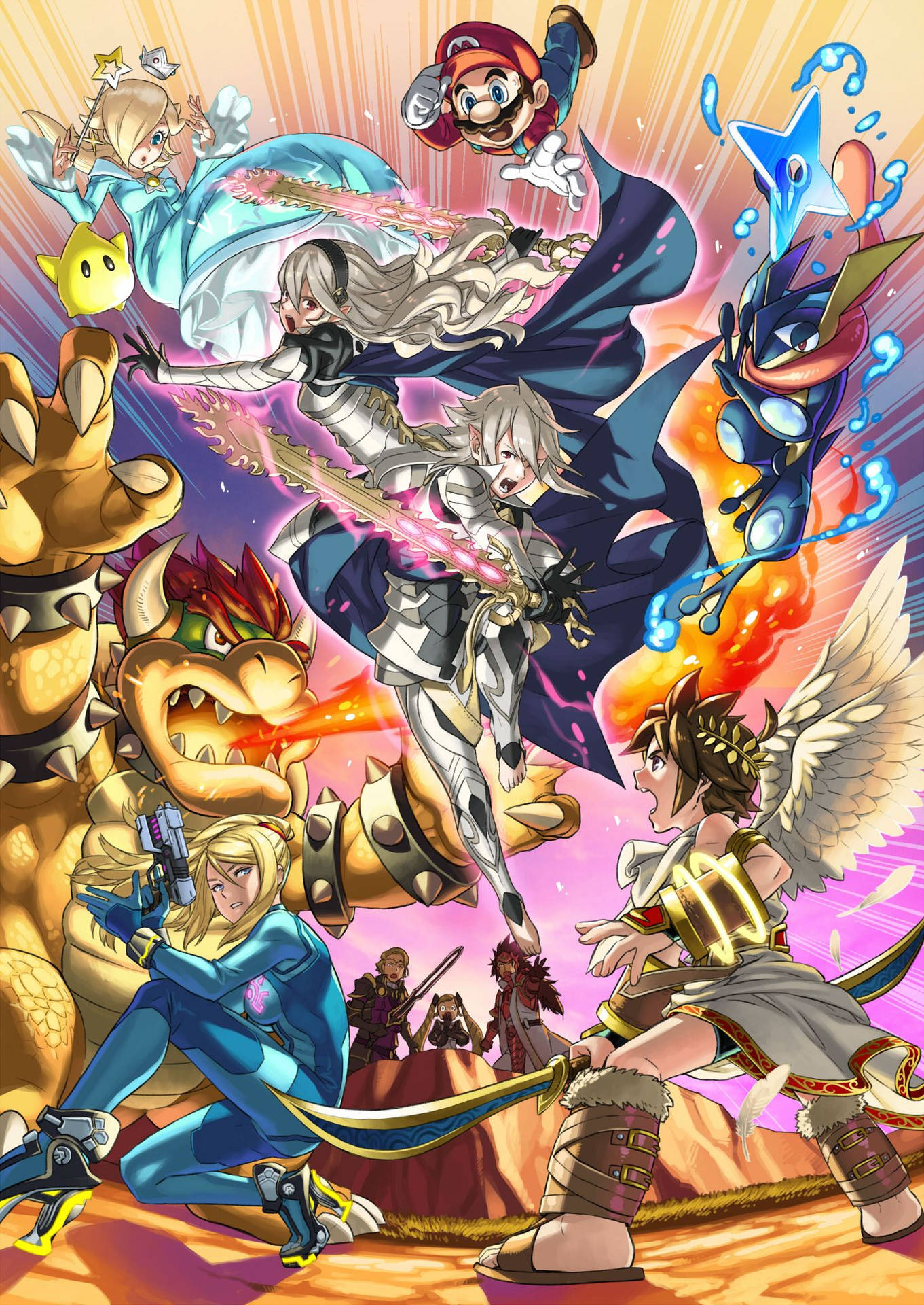 Super Smash Bros Zerochan Anime Background