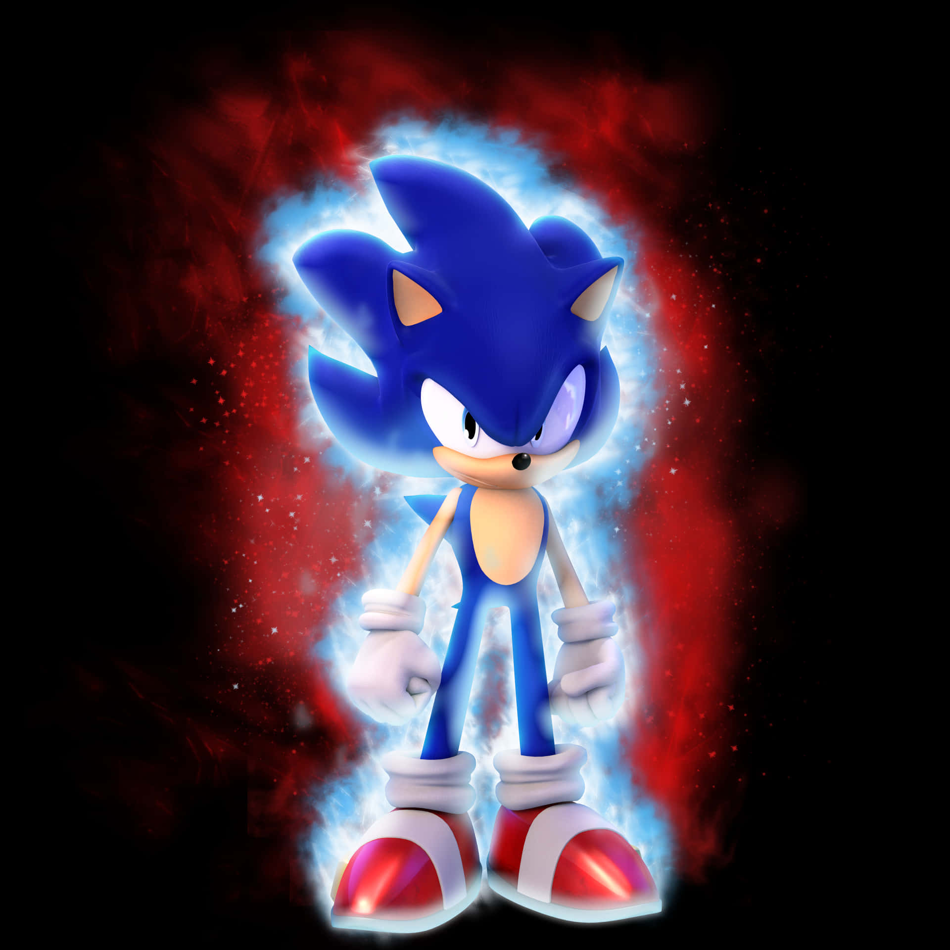 Super Sonic - He's Ready To Go Fast! Background