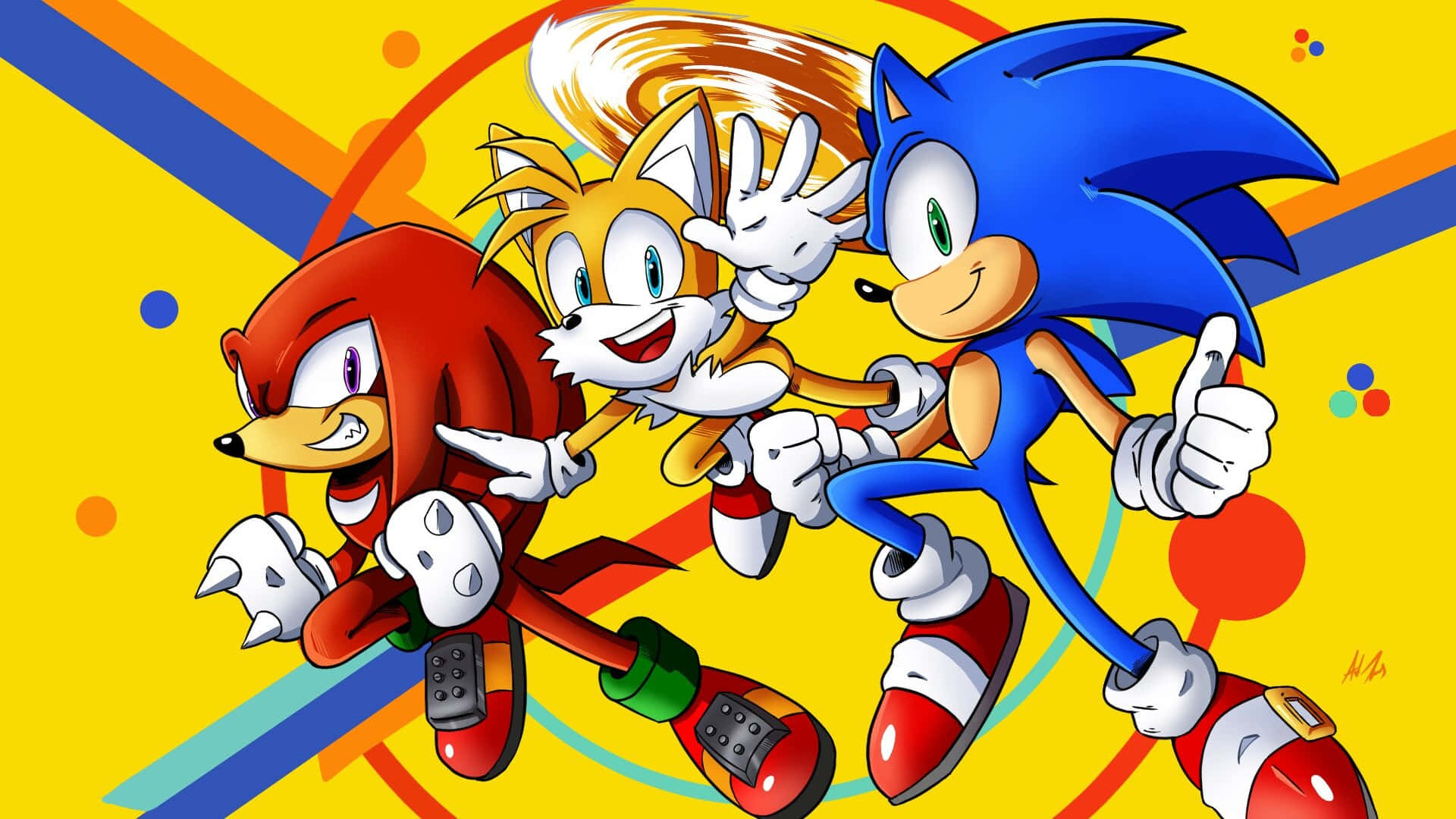 Super Sonic Taking Flight In Sonic Mania! Background