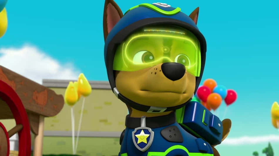 Super Spy Chase Outfit Paw Patrol Series Background