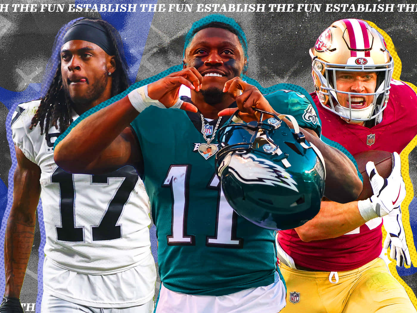 Superbowl Promo Aj Brown Background