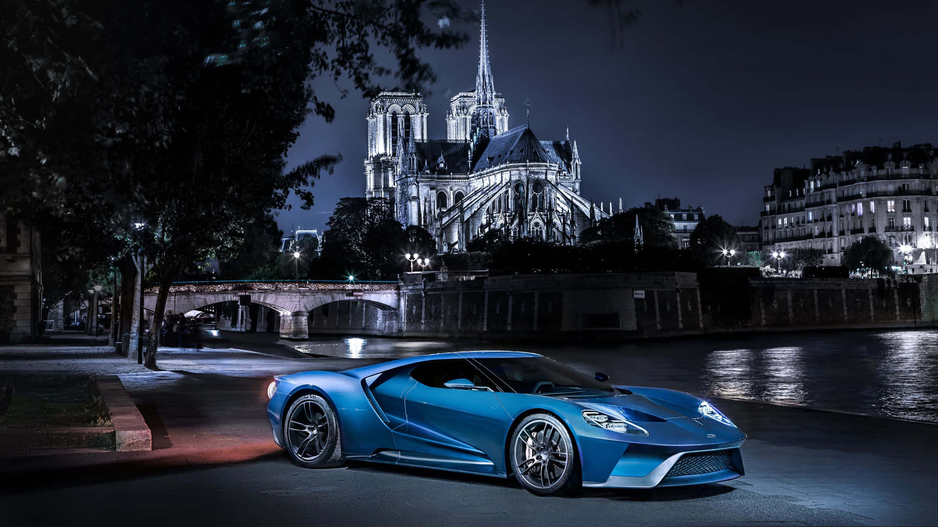 Supercar Ford Gt Background