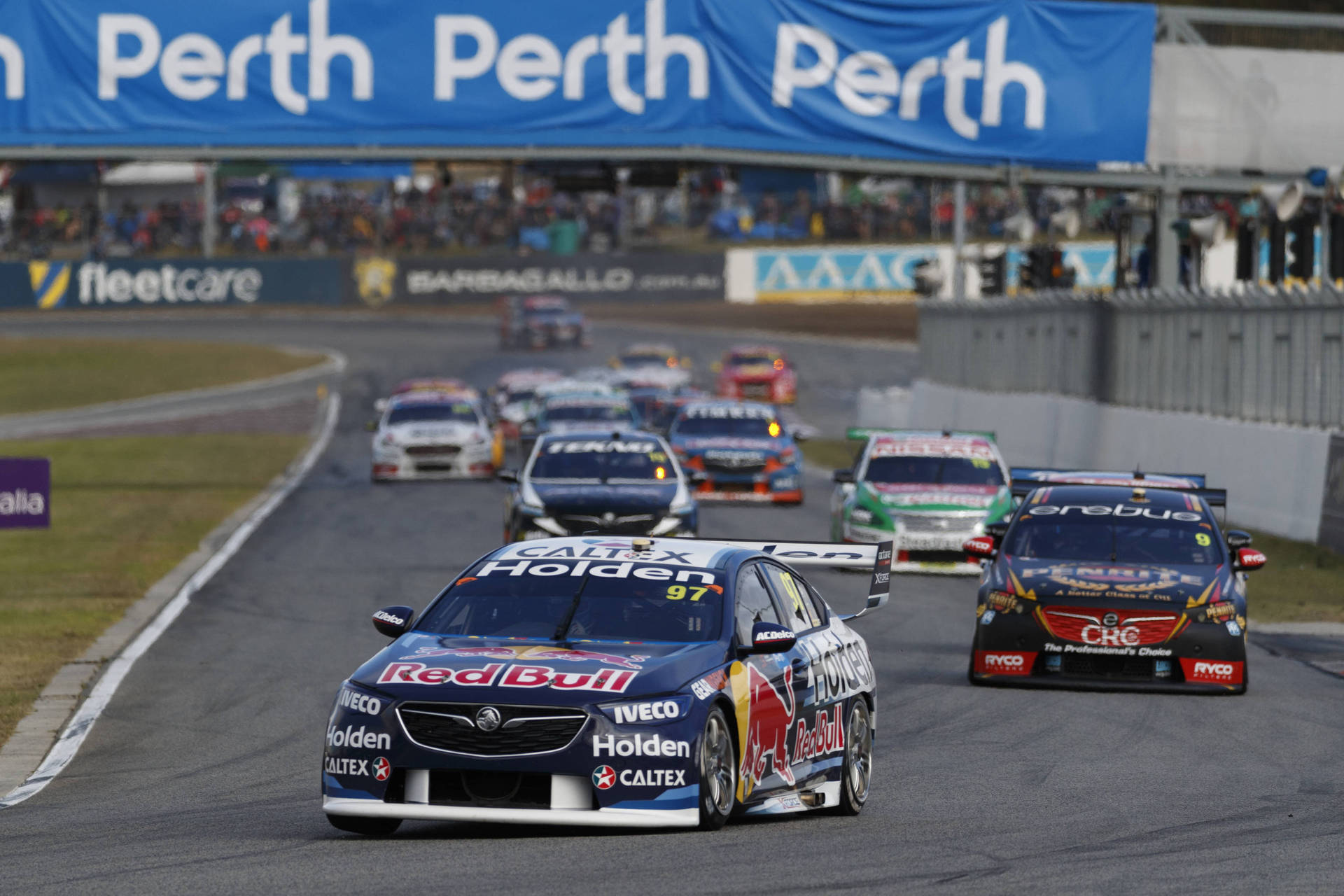 Supercars Championship Motorsport At Barbagallo Raceway Background