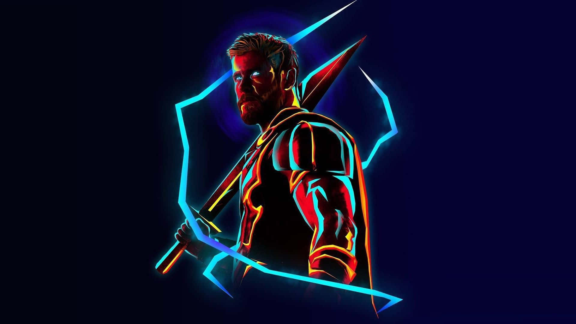 Supercharge Your Work Day With A Marvel-themed Laptop Background