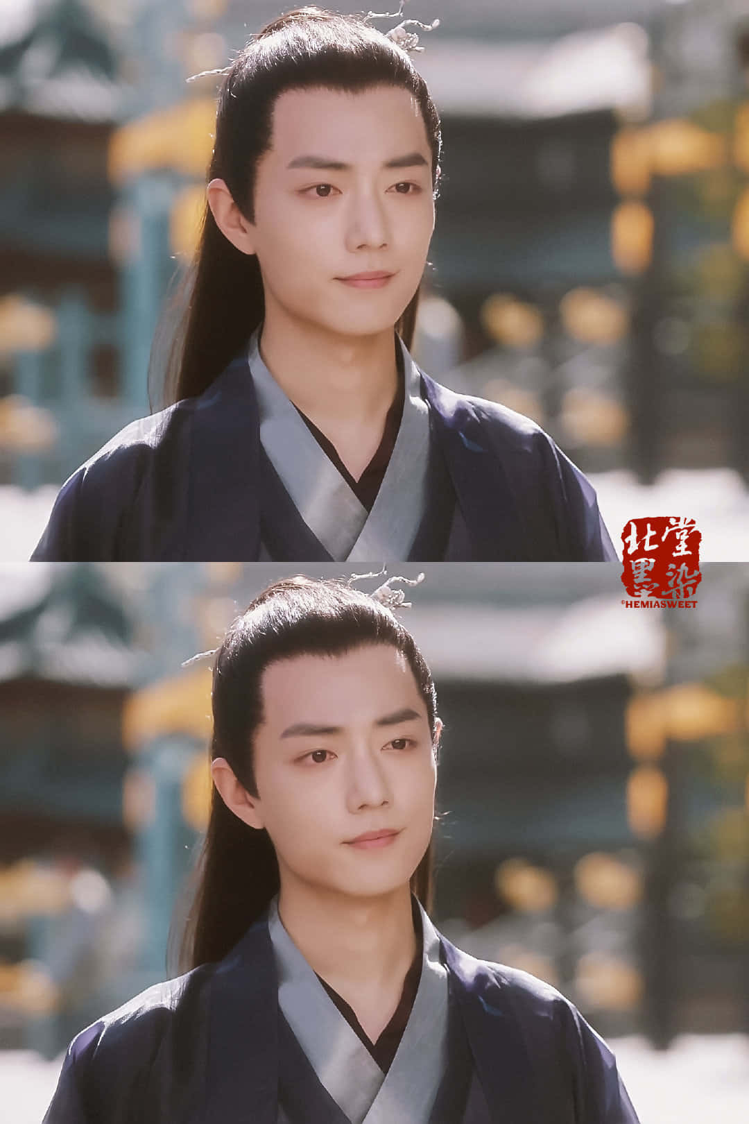 Supercilious Look Of Xiao Zhan Background