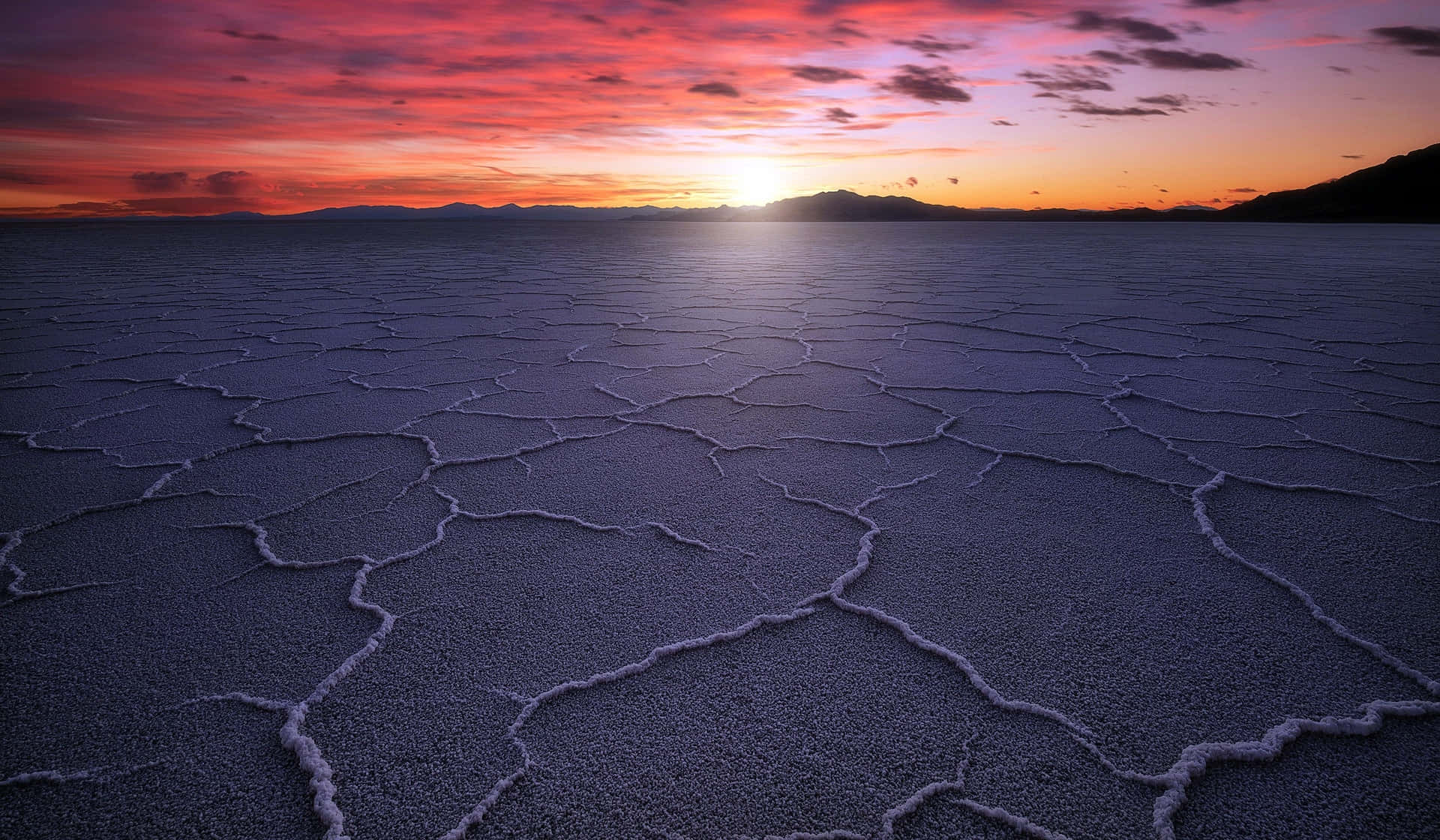 Superficial Cracks On Soil