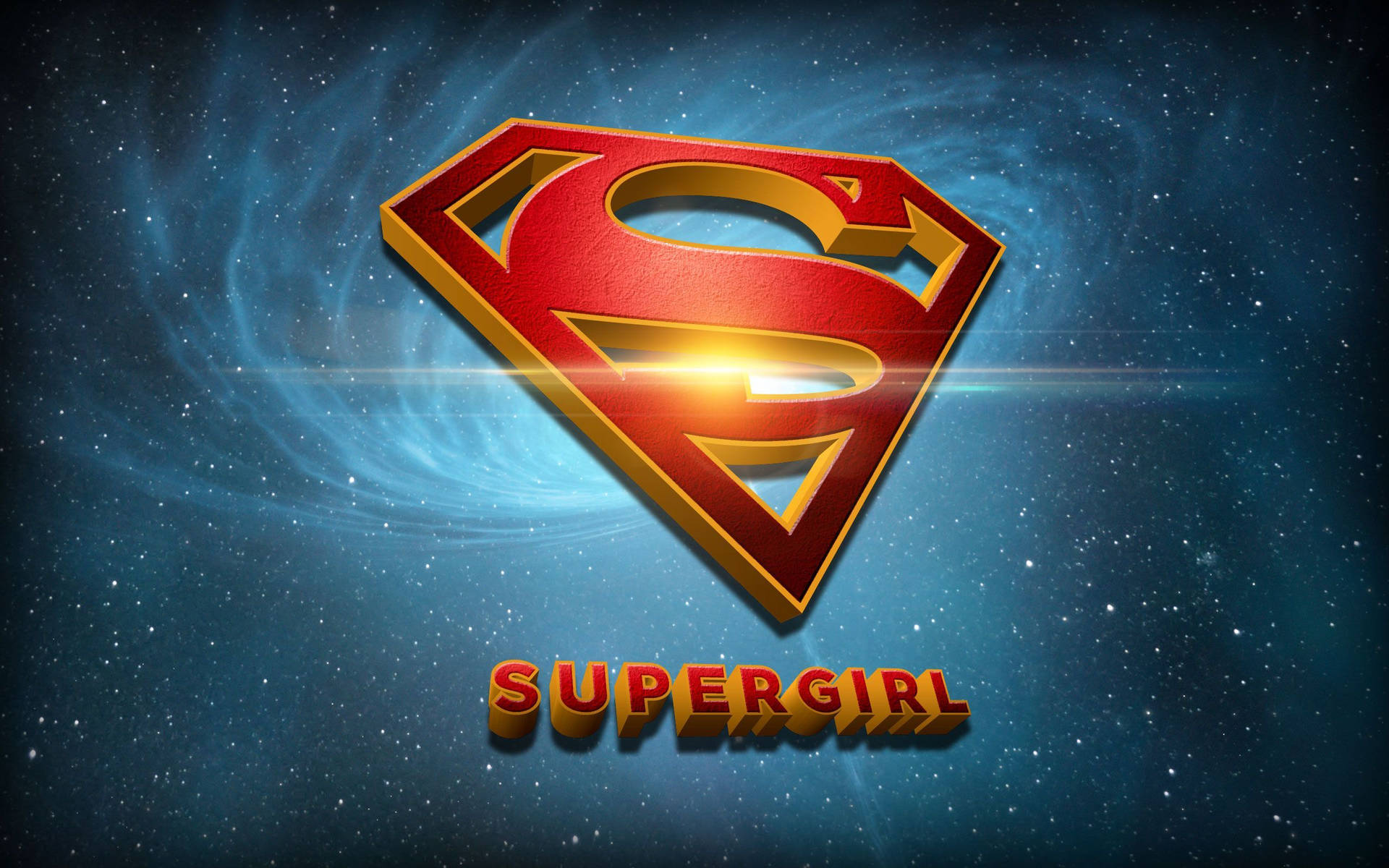 Supergirl Emblem Background