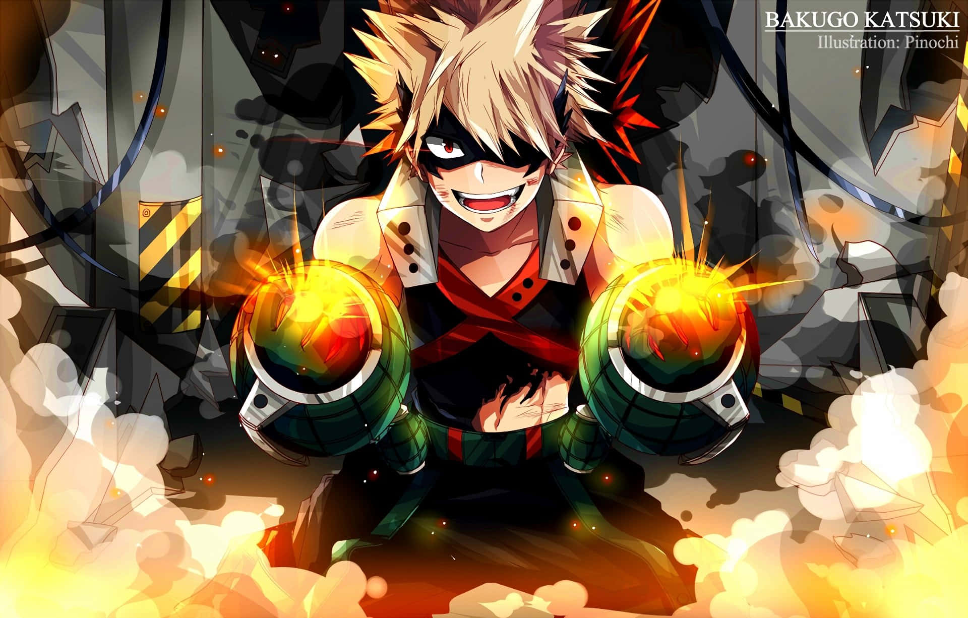 Superhero Bakugo Ready For Battle!