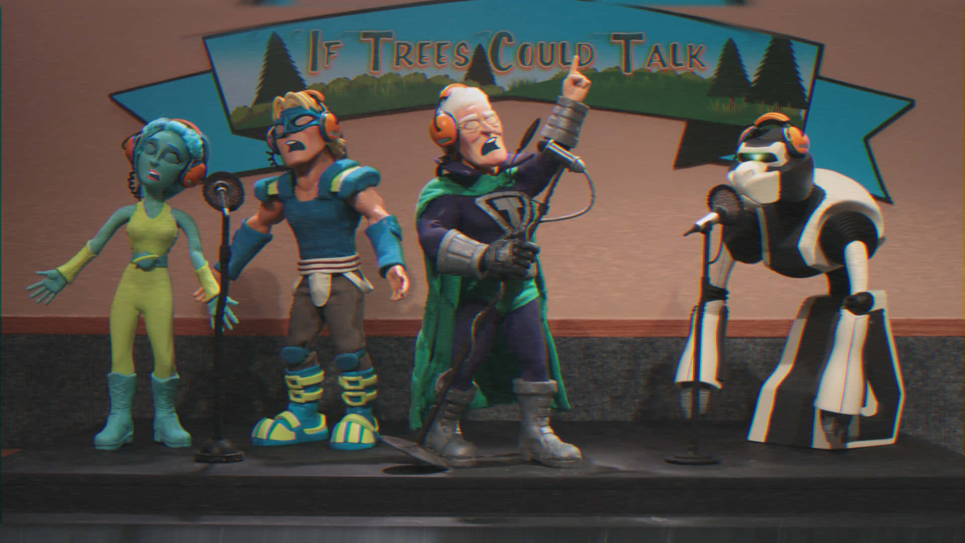 Superhero Band In Supermansion
