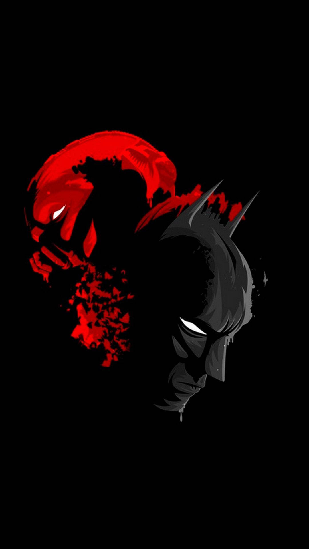 Superhero Batman And Bane Background