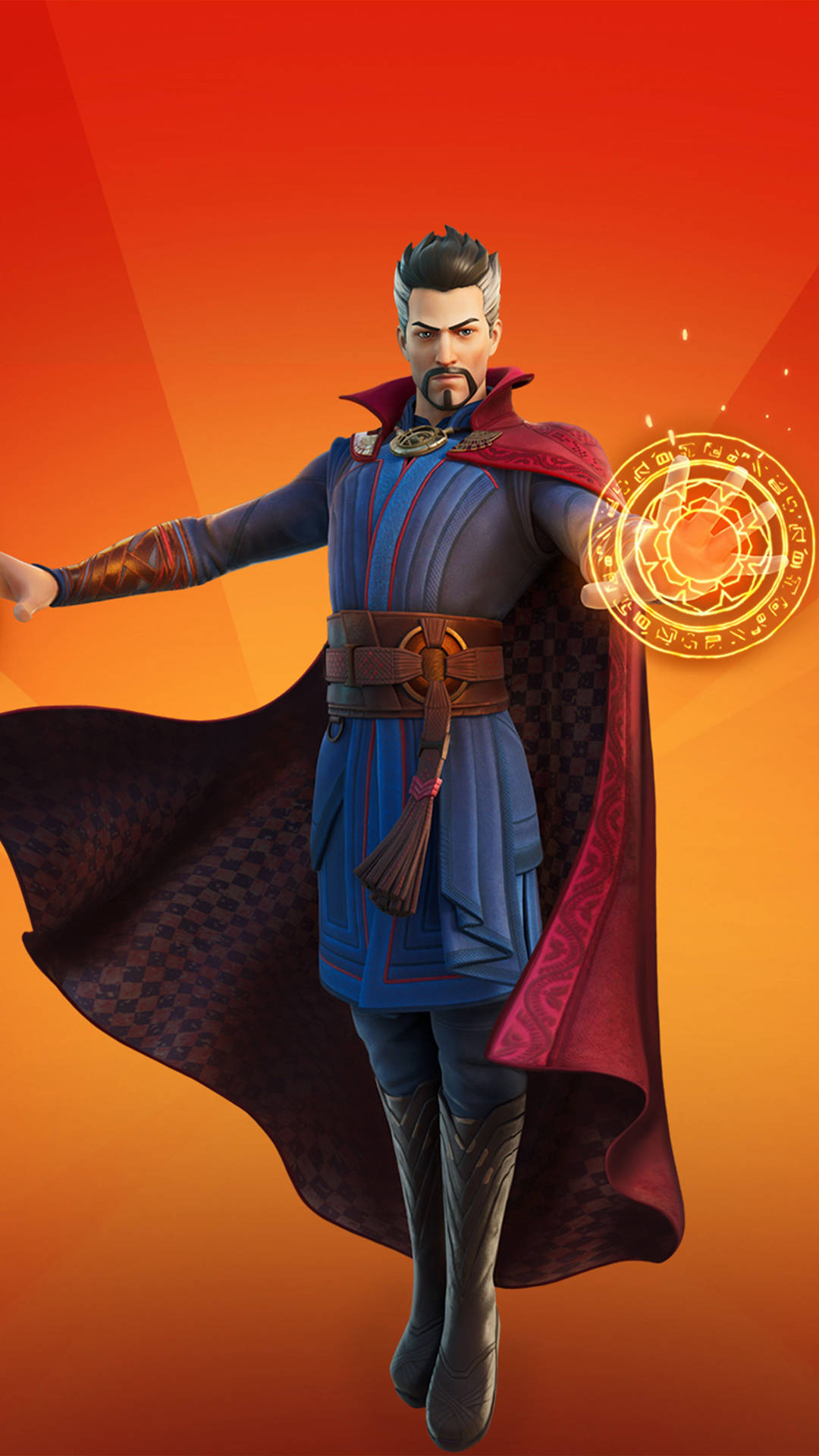 Superhero Doctor Strange Three-dimensional Illustration Background