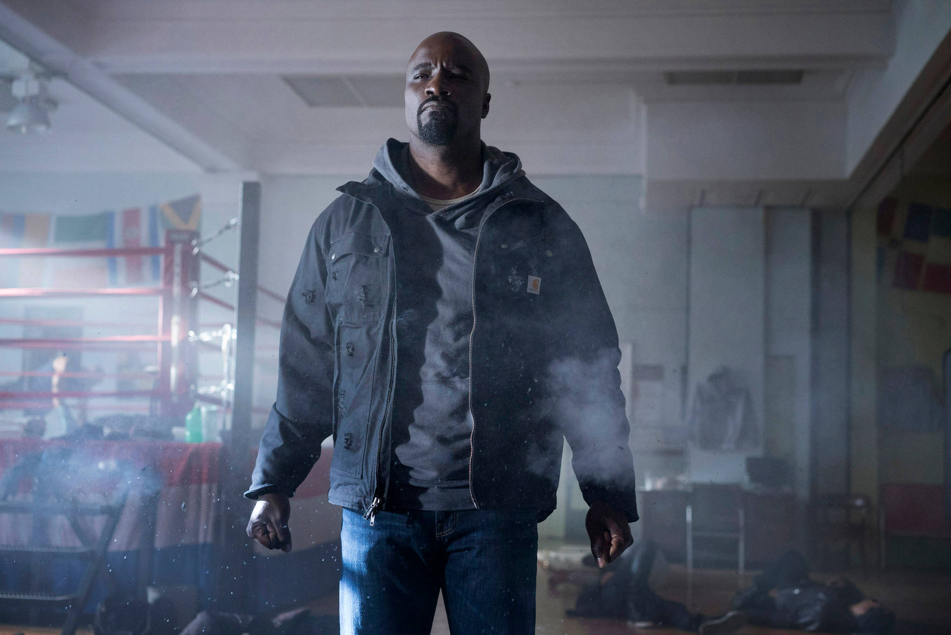 Superhero Shot Luke Cage