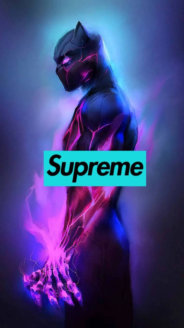 Superhero Supreme Black Panther Background
