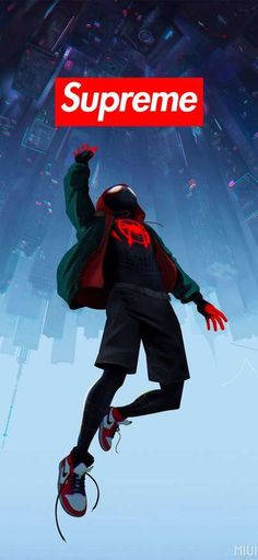 Superhero Supreme Miles Morales Poster