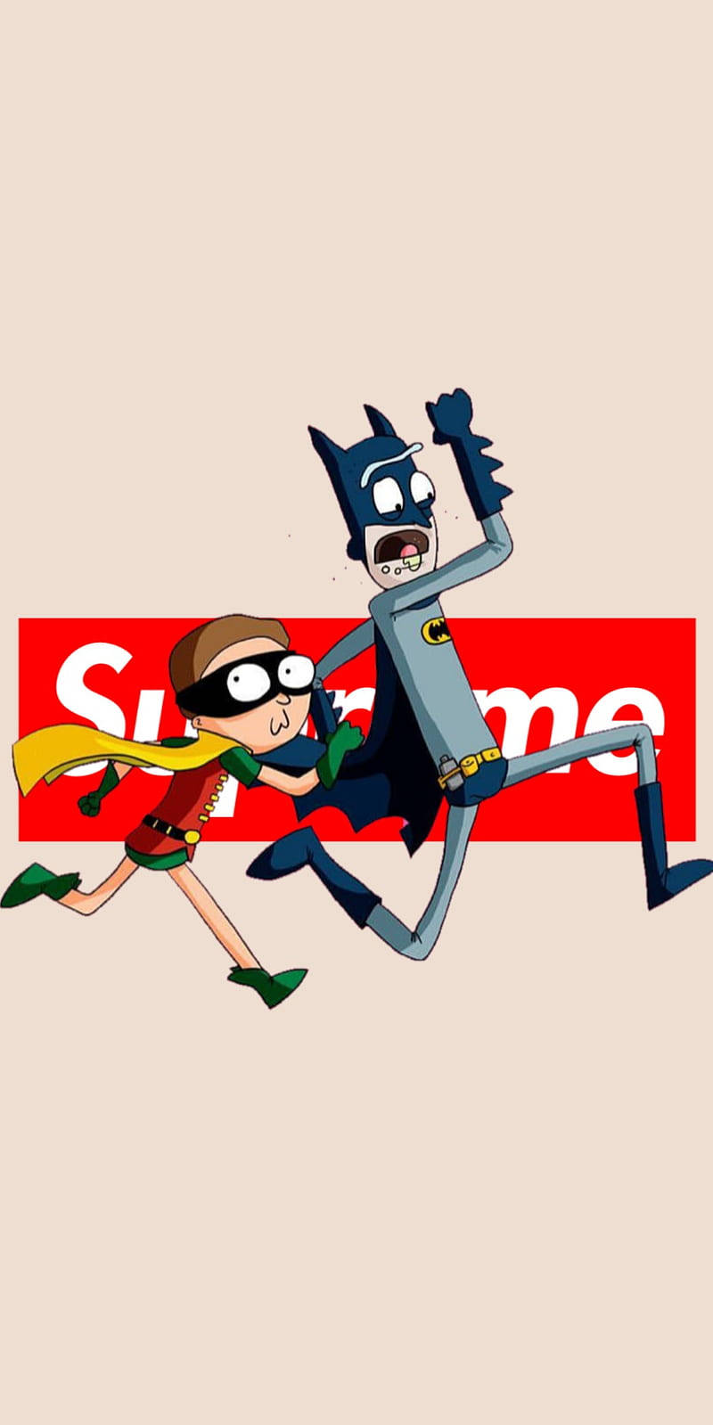 Superhero Supreme Rick And Morty Background