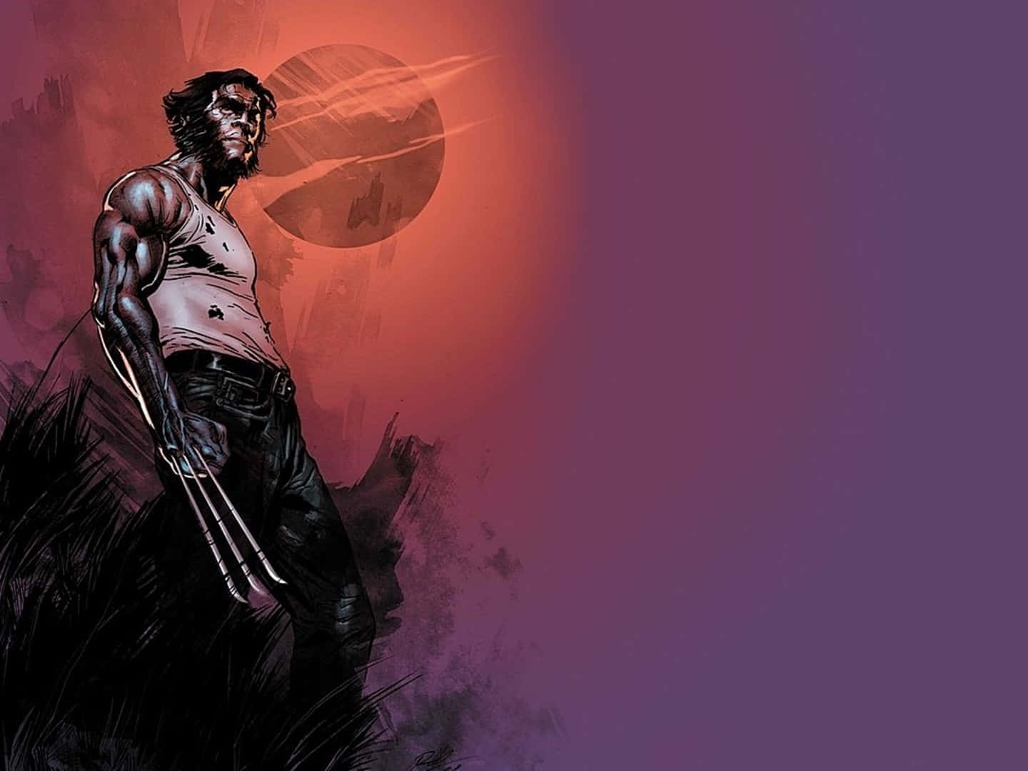 Superhero Wolverine Digital Art Hd Background
