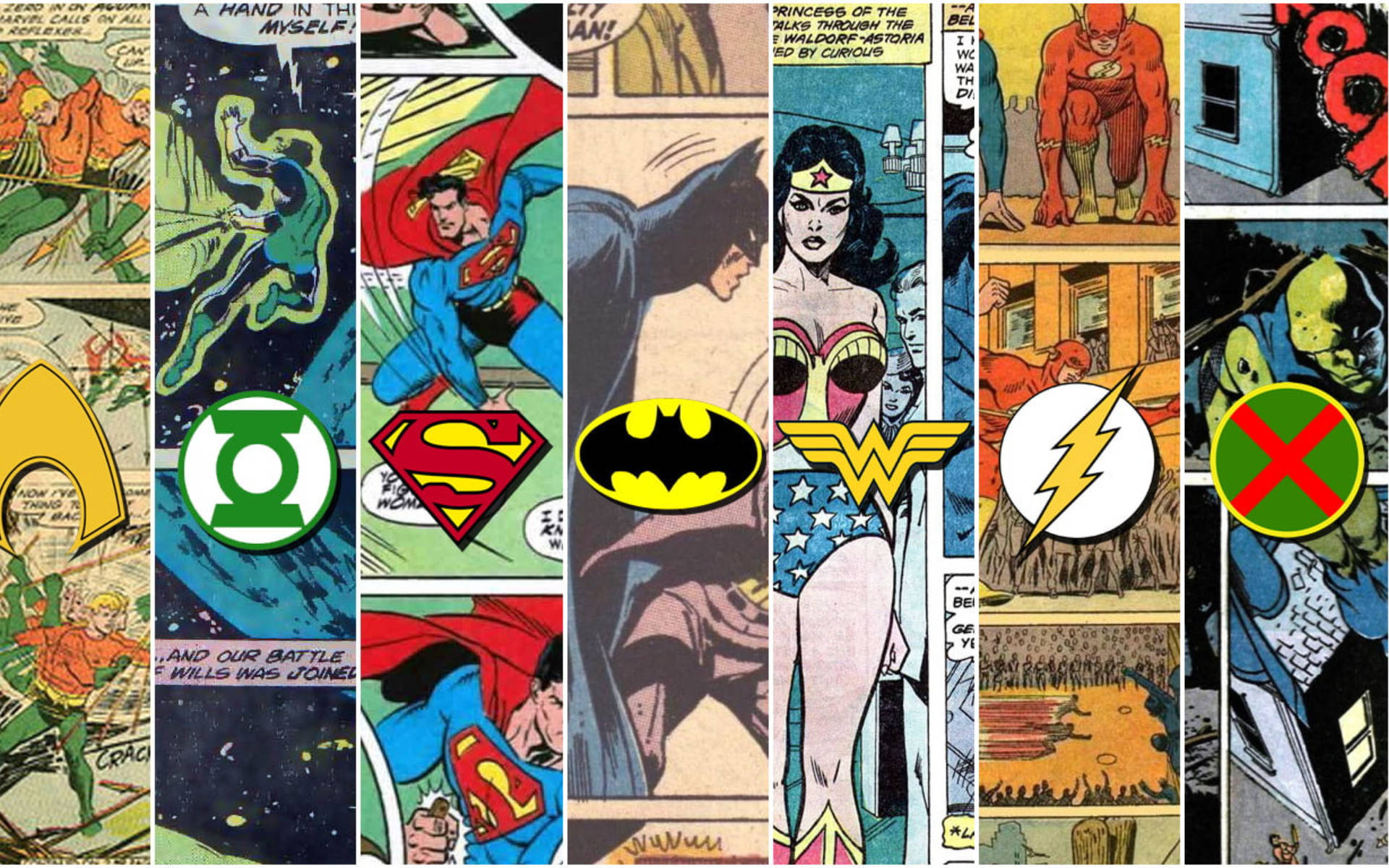 Superheroes_and_ Logos_ Collage Background