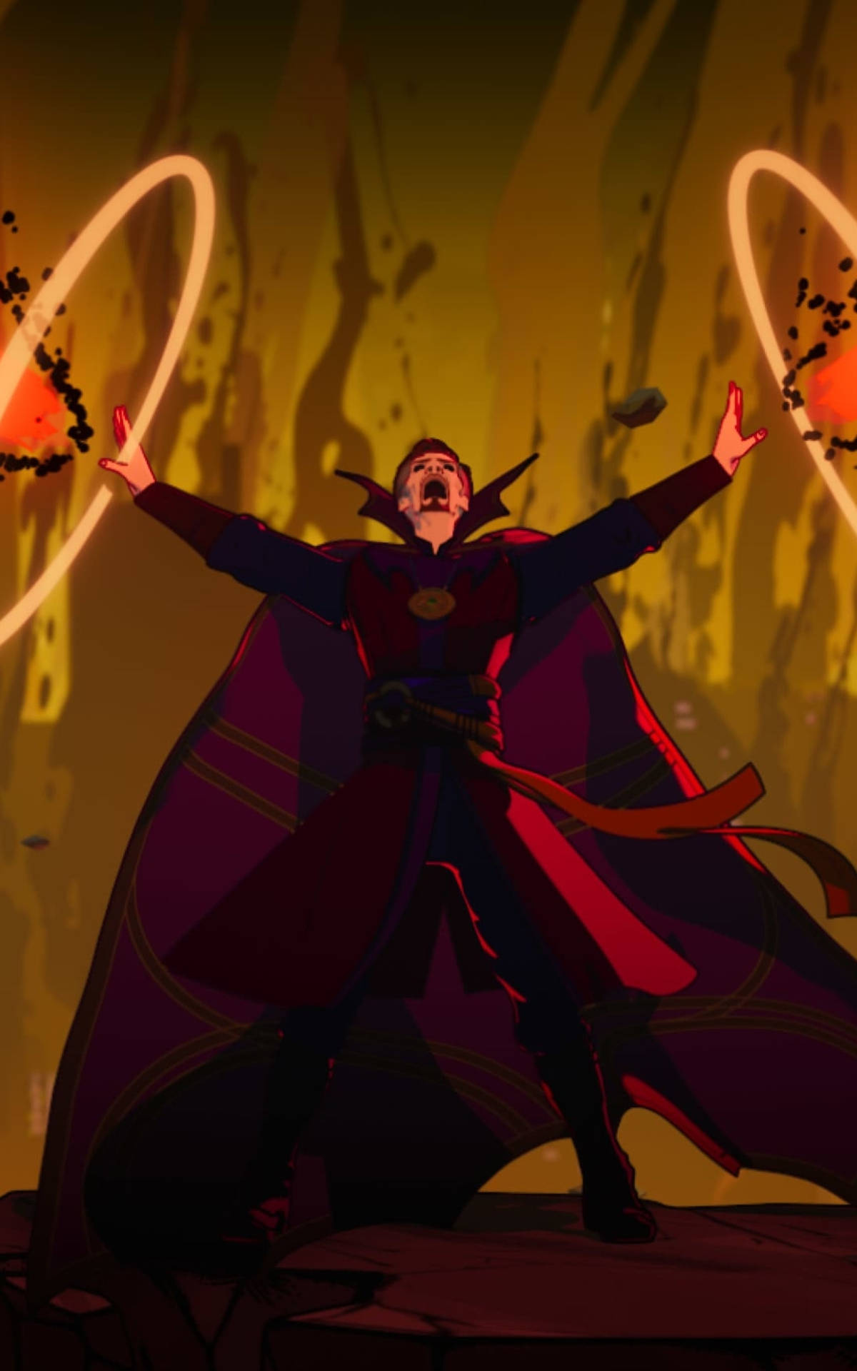 Superior Doctor Strange Full Body Up-close Background