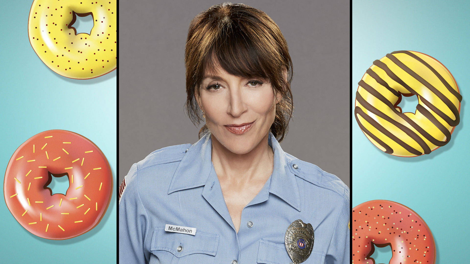 Superior Donuts Sitcom Katey Sagal Background