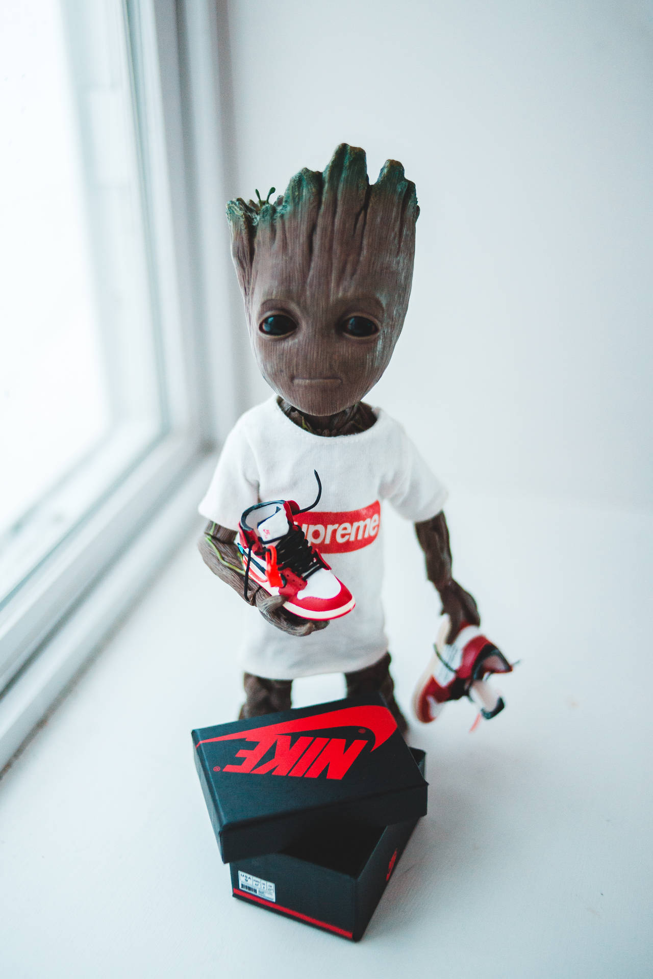 Superior Groot With Supreme And Nike