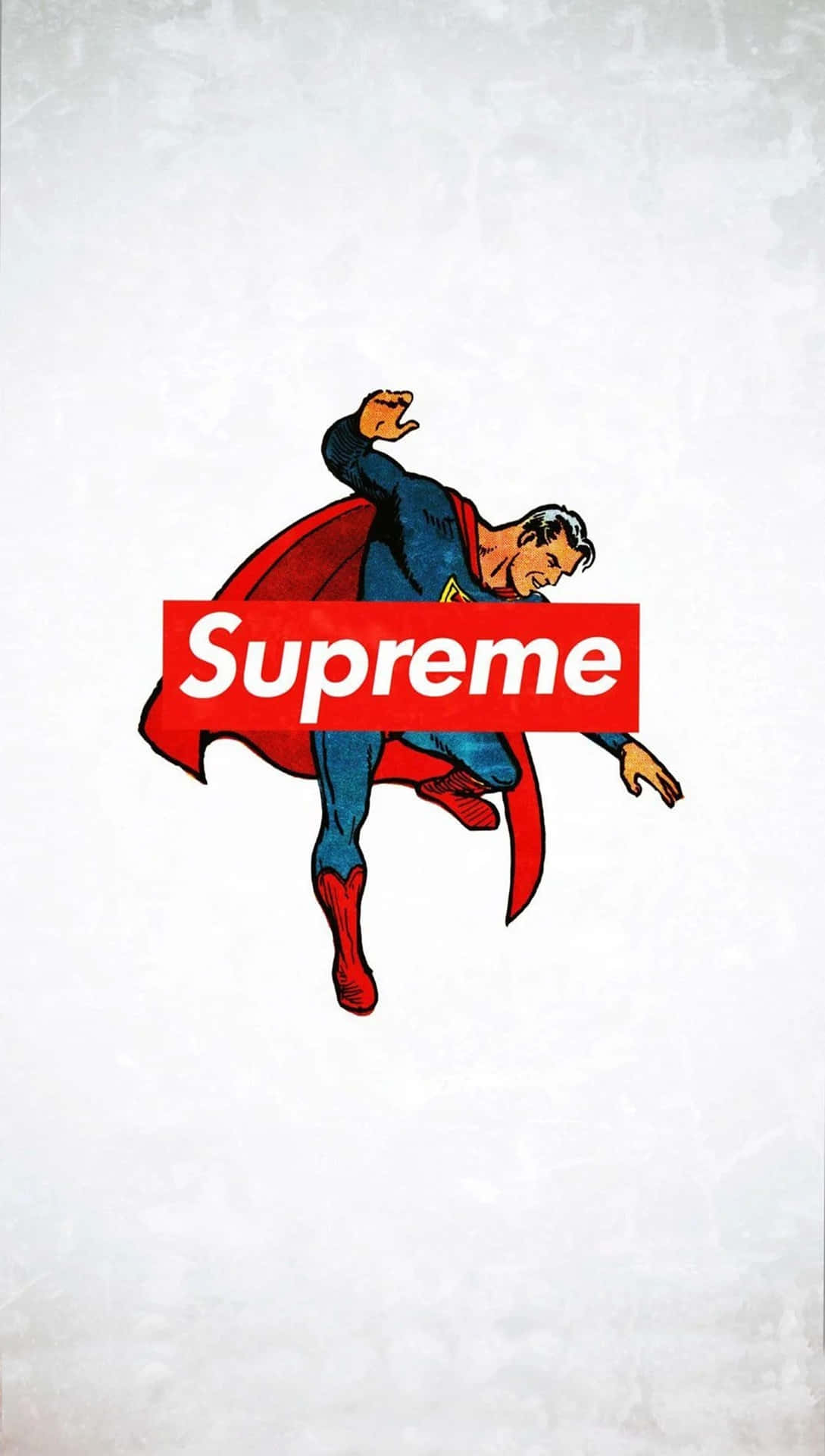 Superman 4k Supreme In Grunge Background