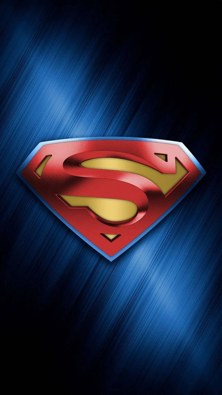 Superman Symbol Superhero Iphone Background