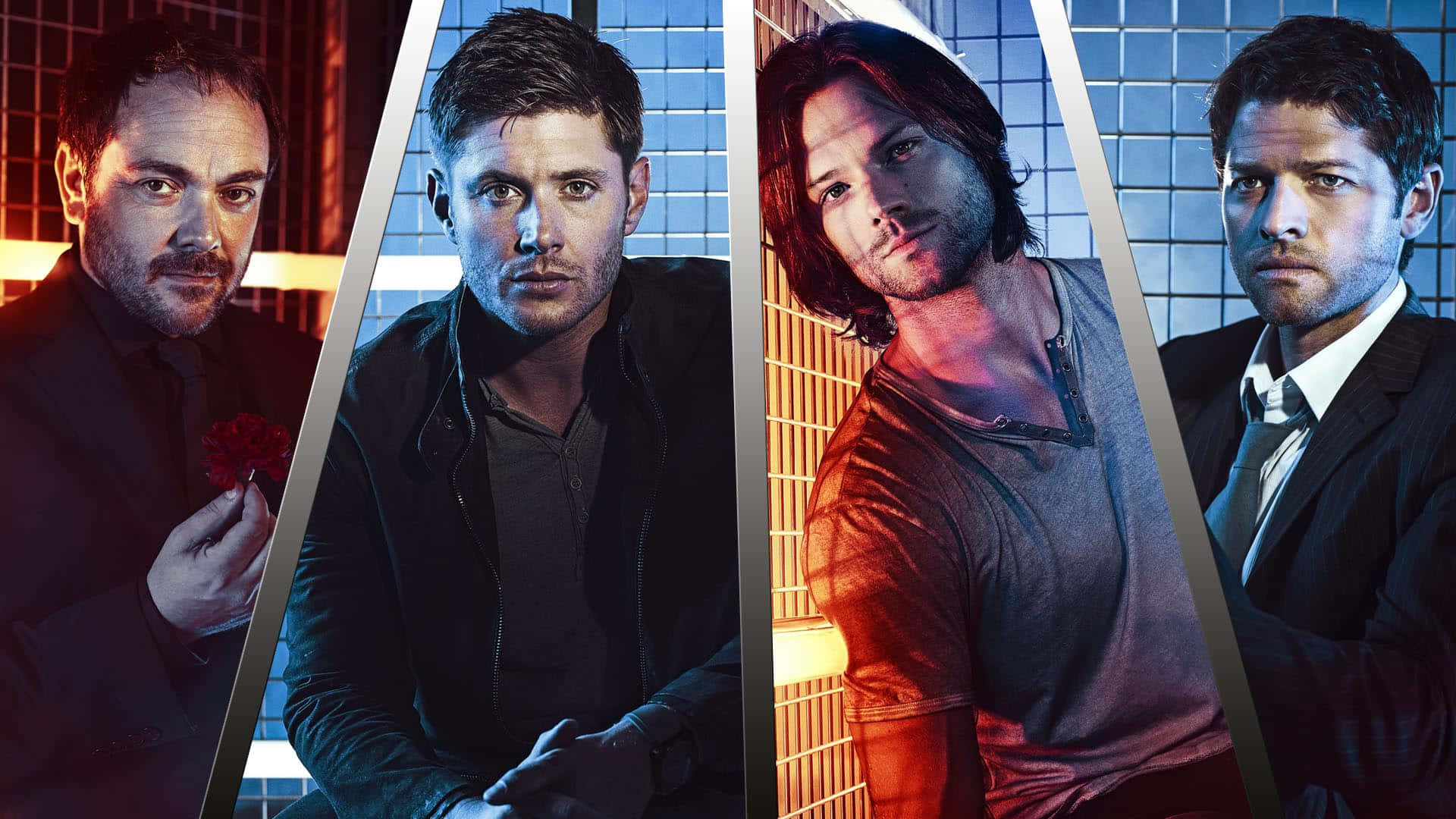 Supernatural Characters Photo Graphic Art Background