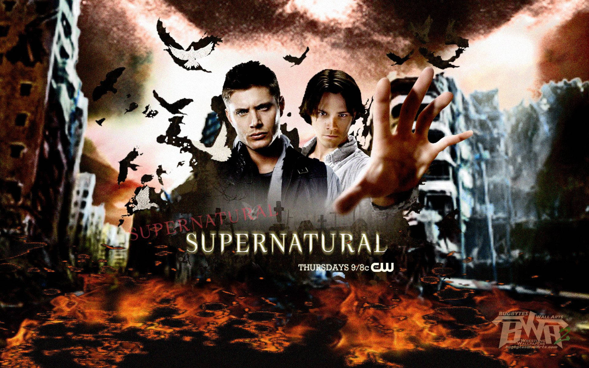 Supernatural Dean And Sam Winchester Background
