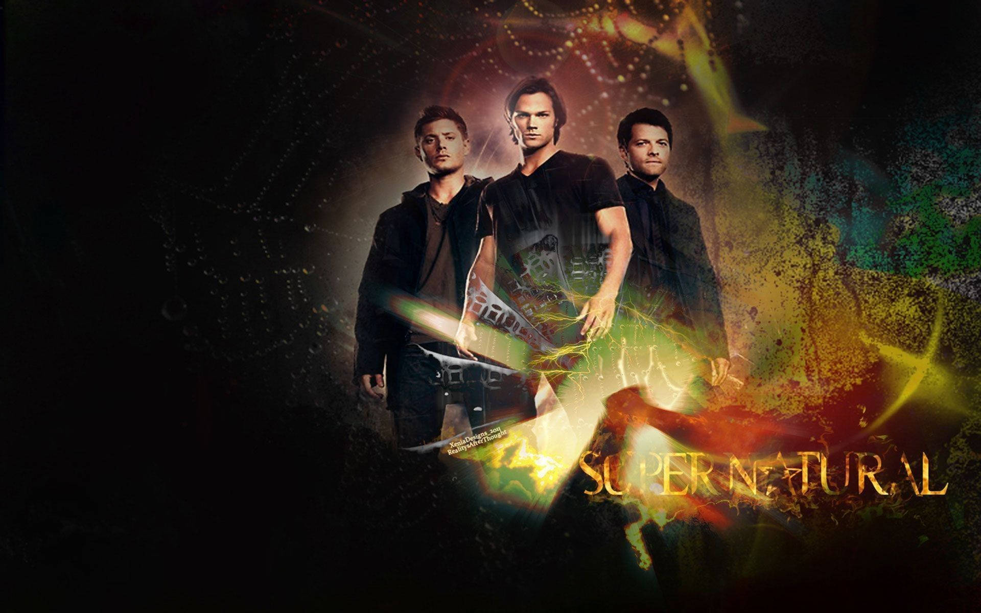Supernatural Dean, Sam And Castiel Background