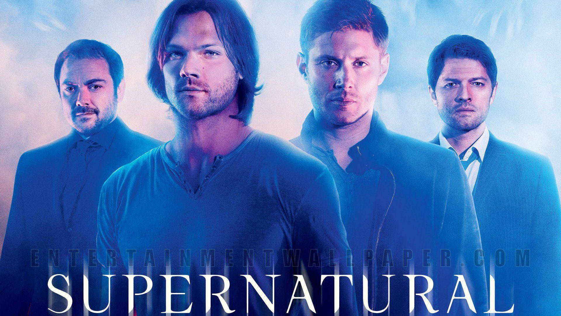 Supernatural Dean, Sam, Castiel And Crowley Background