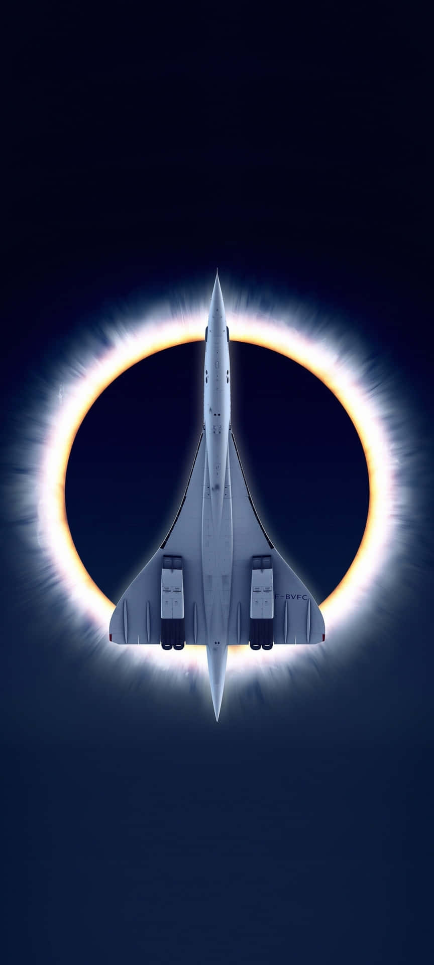 Supersonic Jet Eclipse Background