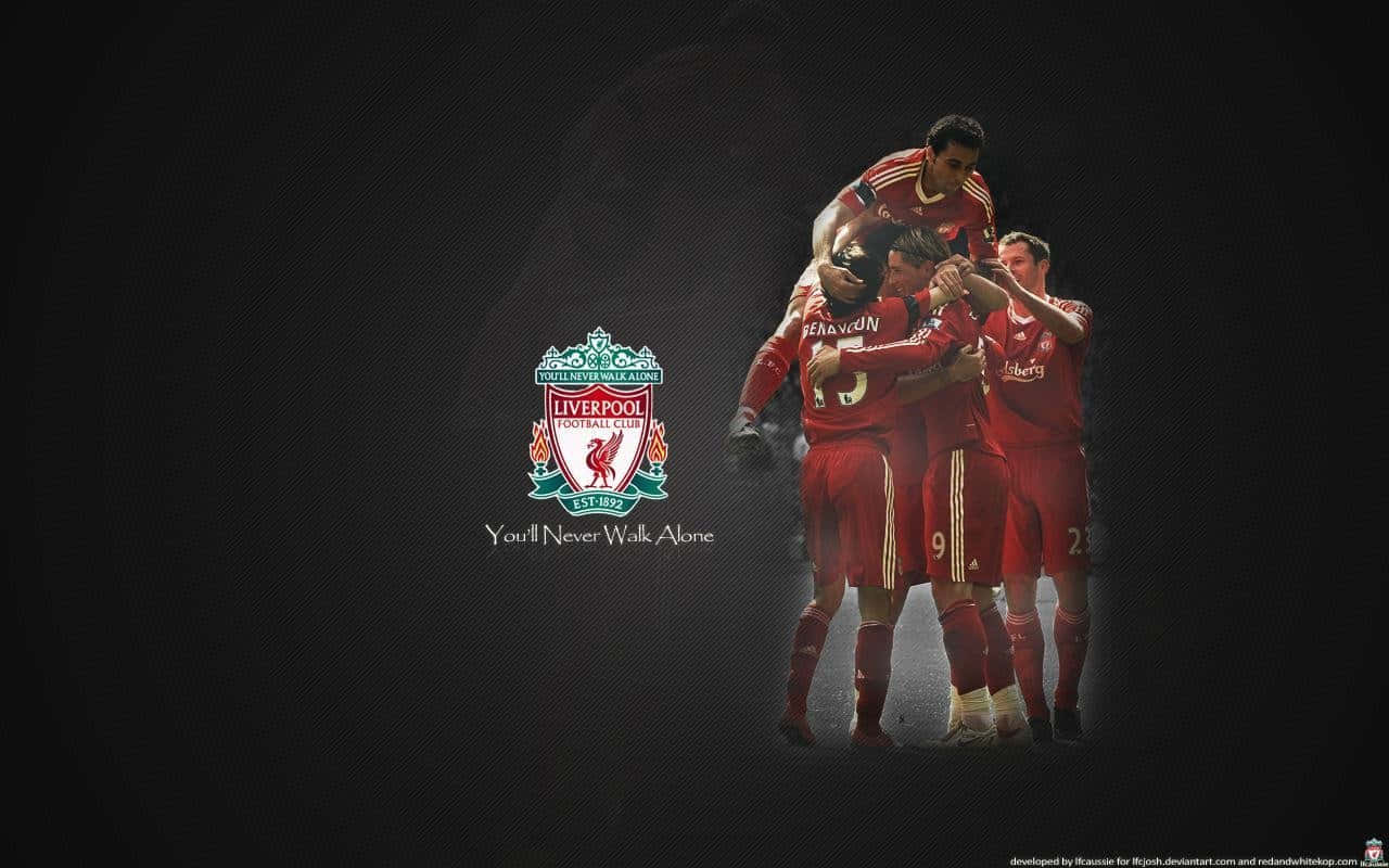 Support Liverpool Fc On The Desktop Background