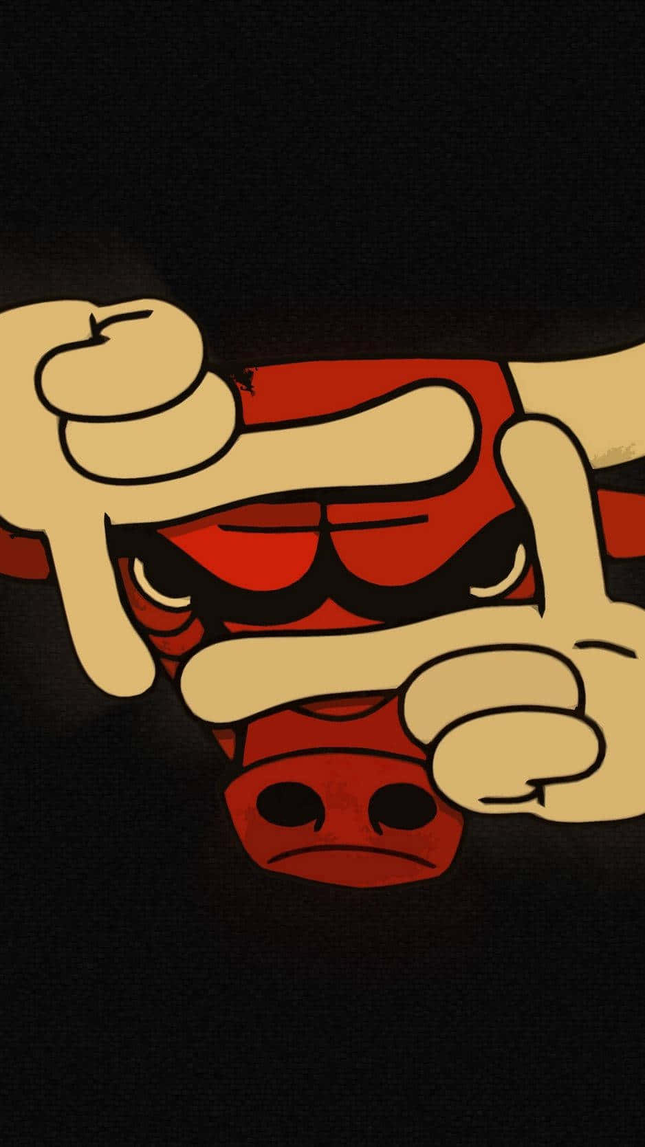 Support Your Team With A Chicago Bulls Themed Iphone Background