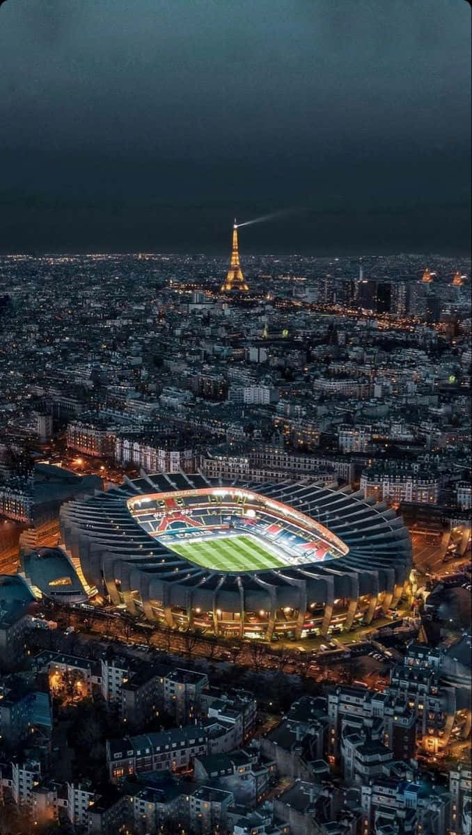 Supporters From Around The World Unite At This Massive Soccer Stadium To Cheer On Their Team Background