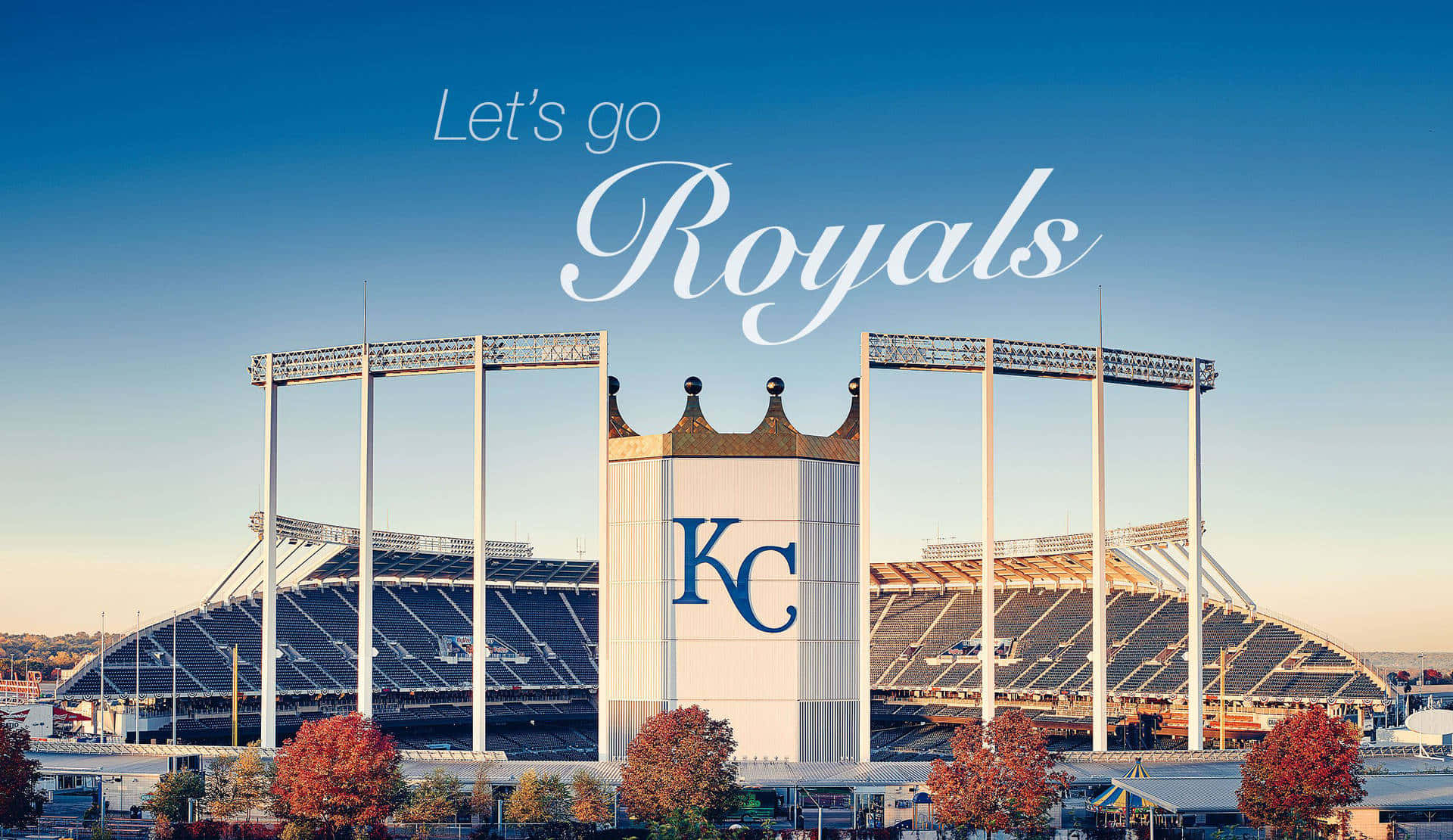 Supporting Kansas City Royals Baseball Background