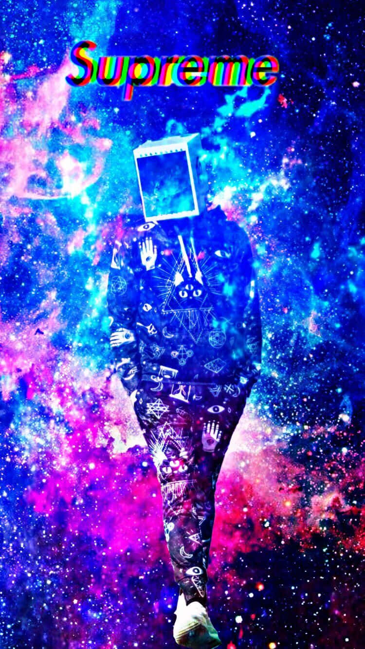 Supreme - A Man In A Space Suit Background