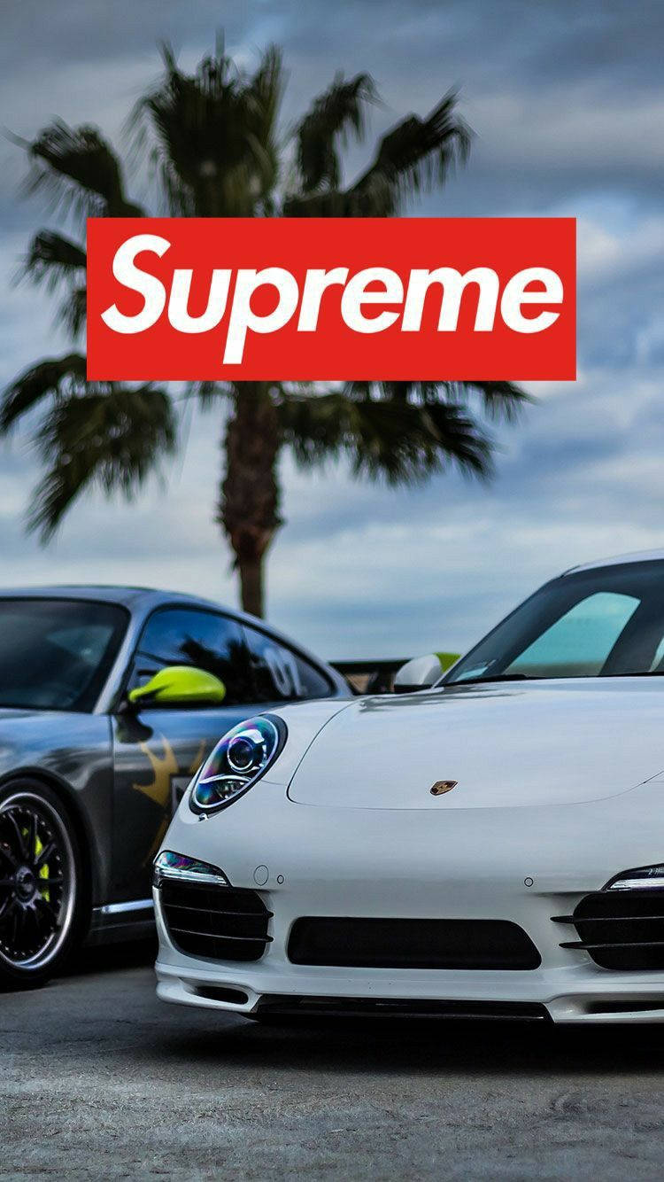 Supreme Aesthetic Cars Background