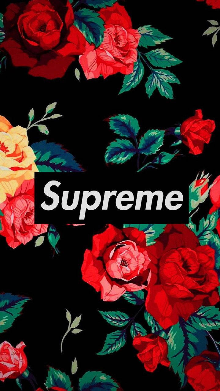 Supreme Aesthetic Floral Background