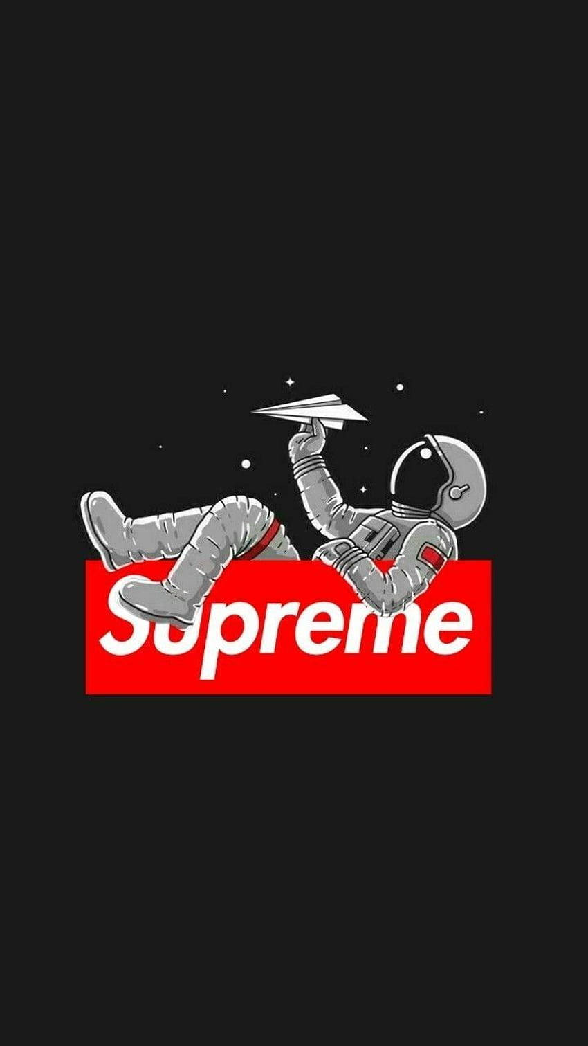Supreme Aesthetic Paper Plane Background