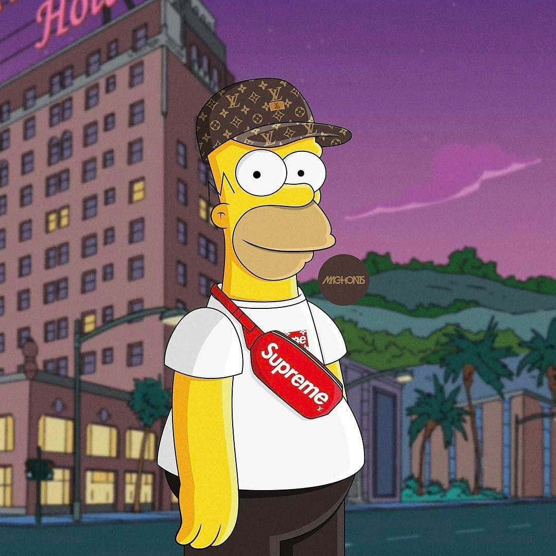 Supreme Bart Simpson's Dad
