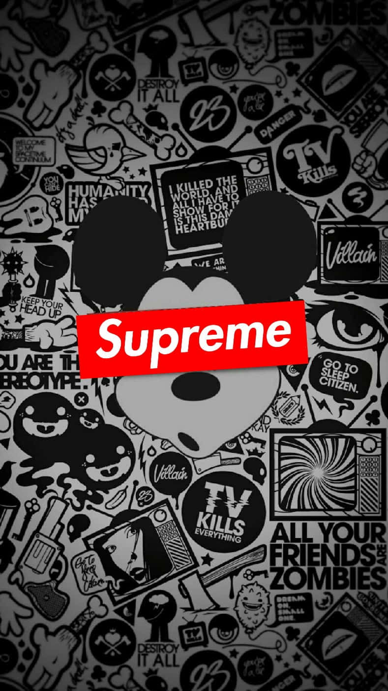 Supreme Cartoon Mickey Mouse