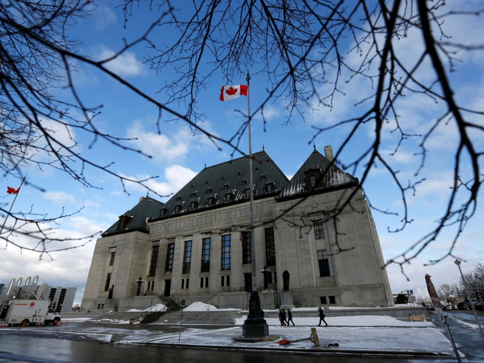 Supreme Court Building Of Canada Background