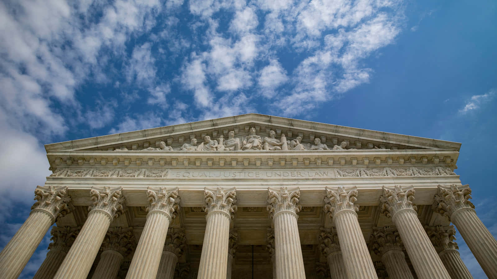 Supreme Court Building Western Facade Pediment