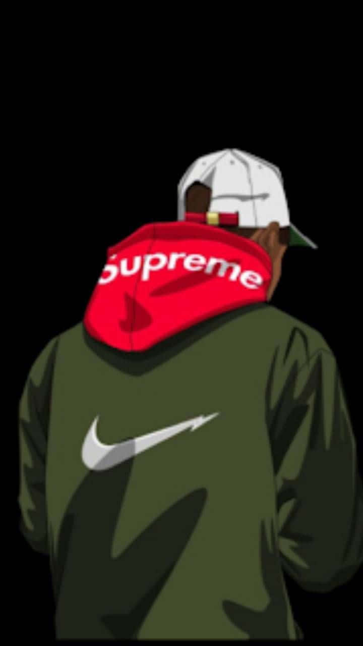 Supreme Fashion For Anime Fans Background