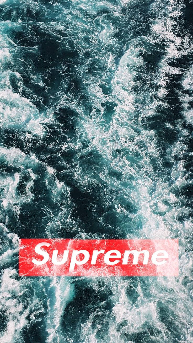 Supreme In Sea Background