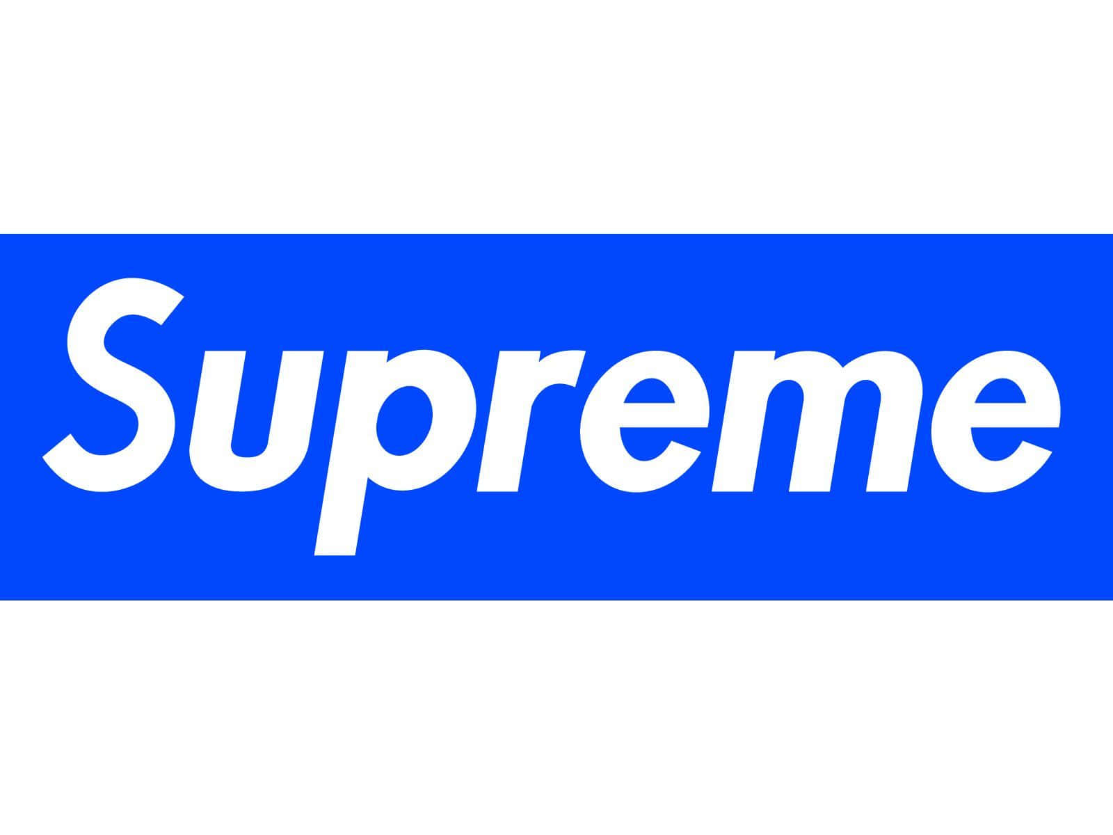 Supreme Logo 1600 X 1200 Background