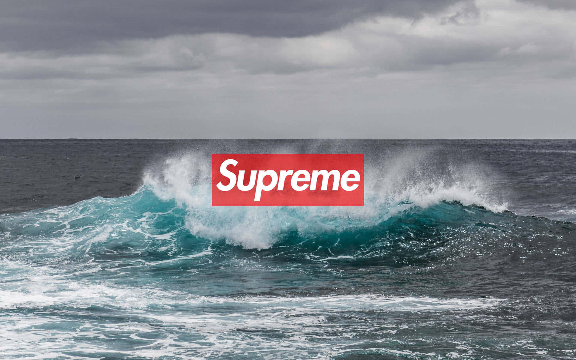 Supreme Logo 1920 X 1200 Background