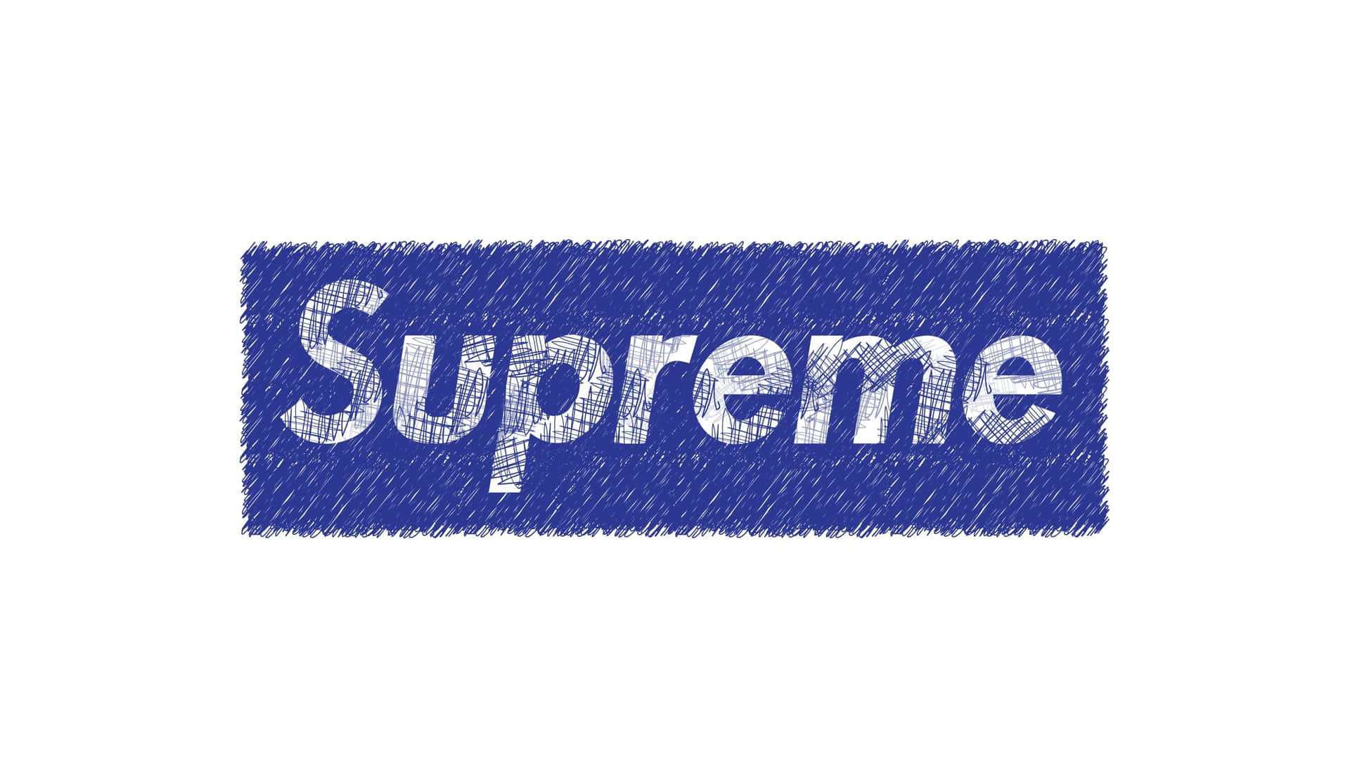 Supreme Logo On A White Background Background