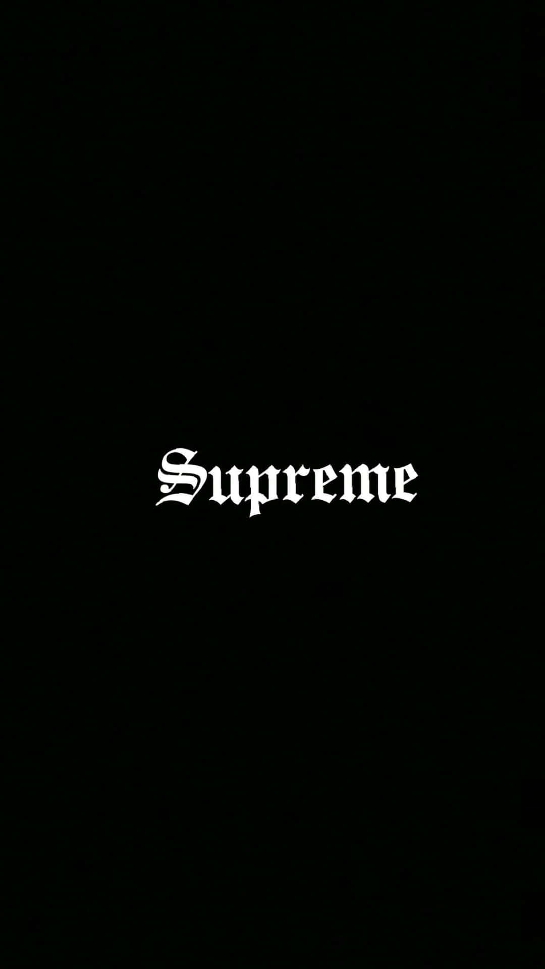 Supreme Logo Wallpaper Background